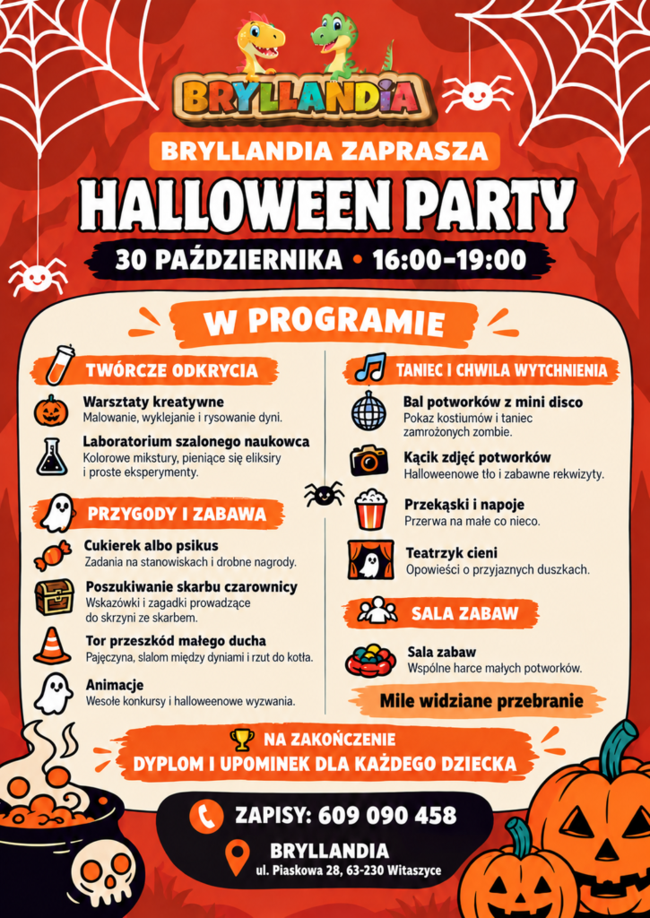 Plakat wydarzenia: HALLOWEEN PARTY